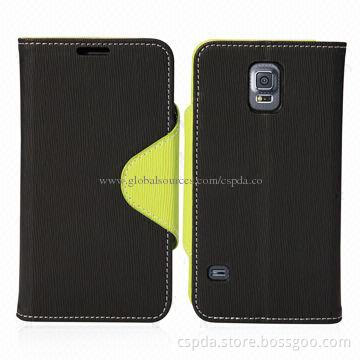 PU Wallet Cases for Samsung Galaxy S5, Various Colors Available
